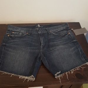 7 For All Mankind jean shorts